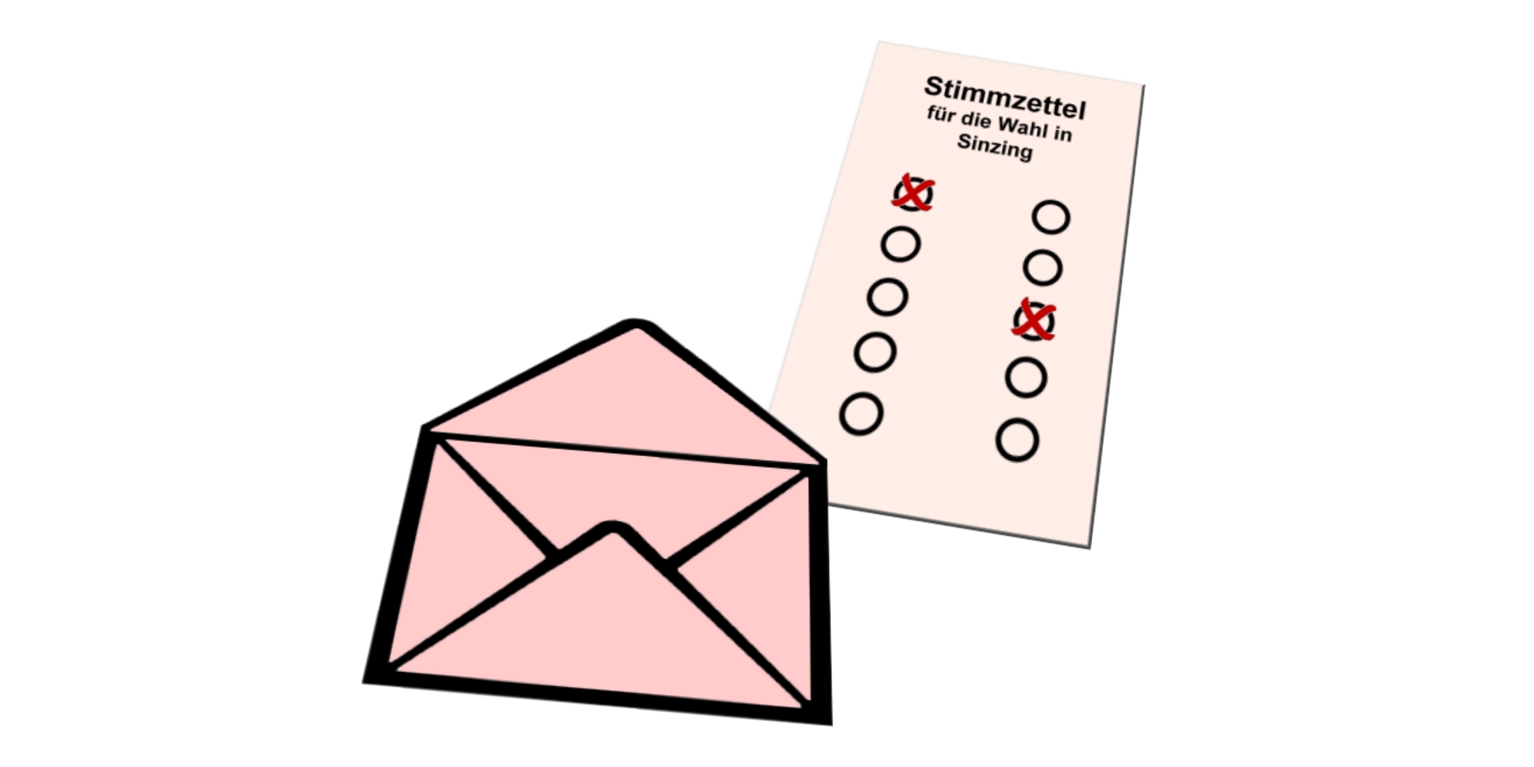 Hinweis zum Briefwahlantrag für die Landtags- und Bezirkswahl 2018