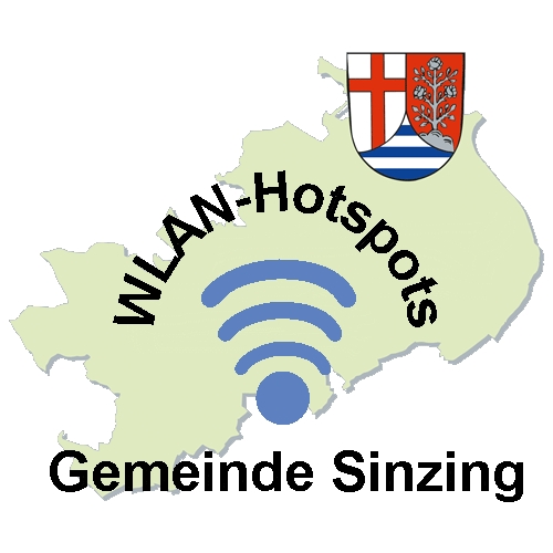 WLAN-Hotspots in Sinzing verfügbar!