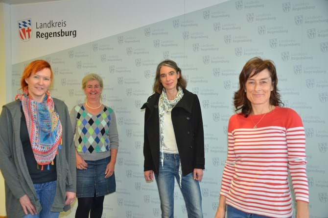 Das Team der Schwangerschaftsberatung am Gesundheitsamt Regensburg für Stadt und Landkreis