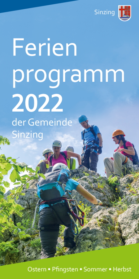Ferienprogramm 2022 der Gemeinde Sinzing - Ostern-Pfingsten-Sommer-Herbst