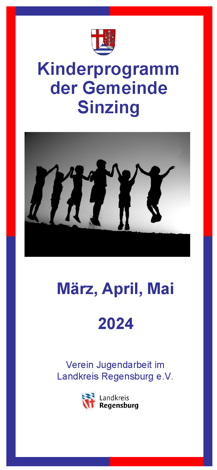 Kinderprogramm der Gemeinde Sinzing für März, April und Mai 2024!